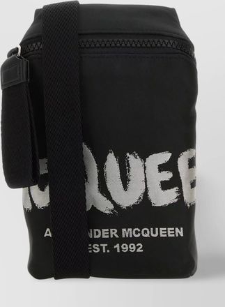 Alexander McQueen fabric crossbody bag