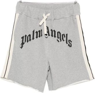 Palm Angels Korte Broeken, Heren, Grijs, S, Grijze Shorts met Stijl