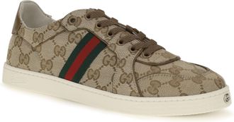 Gucci Womens Stretch Sneakers Vint.sand-Cashew-Vrv Vint.sand/cashew/vrv