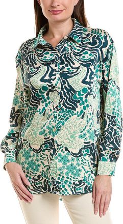 ANNA KAY Africa Zebra Blouse