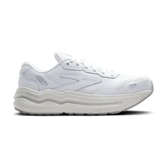 Brooks Womens Ghost Max L Shoes In White/white
