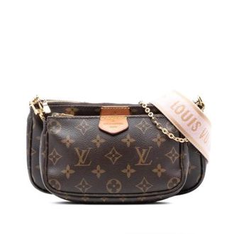 Louis Vuitton Pre-owned Cross Body Bags, female, Brown, Size: ONE SIZE Pre-owned Cross Body Bag