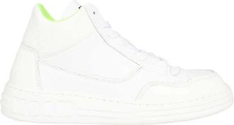 Msgm Lage leren sneakers - Heren - Sneakers - Wit - 39 EU - Schoenen