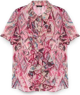 Fiorella Rubino Donna, Camicette, Rosa, 6Xl, new