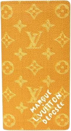 Louis Vuitton Pre-owned Monogram Long Wallet (Bi-fold) - Dames - Vintage Accessoires - Geel - ONE Size - Vintage