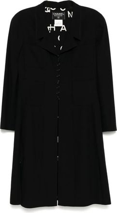 Chanel Cappotto monopetto 1997 - Nero