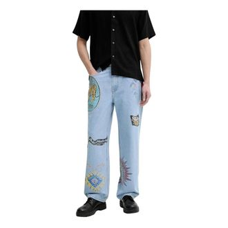 Desigual King Jeans - Heren - Jeans - Blauw - Maat: W38 Katoen