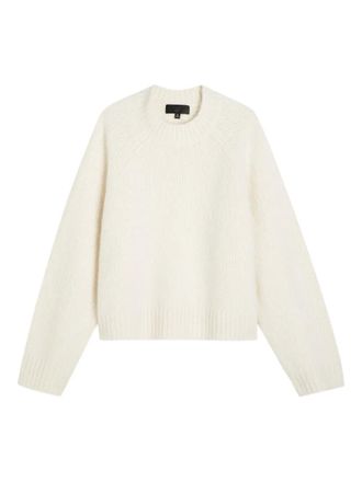 Nili Lotan Tomaso raglan-sleeve sweater - Neutrals
