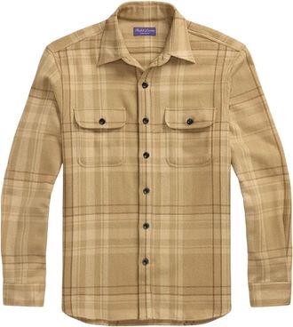 Ralph Lauren Purple Label Camicia a quadri - Toni neutri