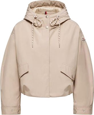 Moncler EUCALYPTUS SHORT DOWN JACKET WITH HOOD - Moncler - Woman