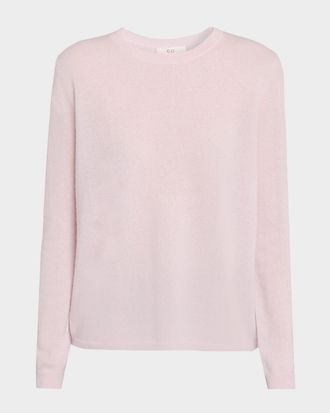 Co Long-Sleeve Cashmere Crewneck Sweater
