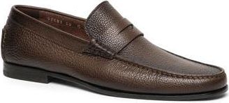Santoni Ikangia Penny Loafer in Dark Brown at Nordstrom Rack, Size 9.5