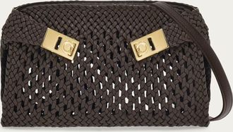 Ferragamo Women Hug mini crossbody bag Brown