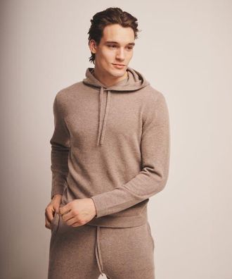 Naadam Off-Duty Cashmere Hoodie in Timber at Nordstrom, Size Xx-Large