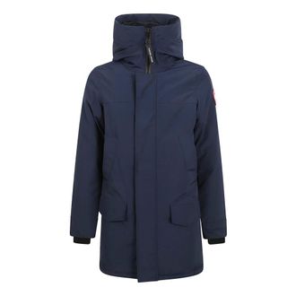 Canada Goose Jassen, Heren, Blauw, S, Katoen, Langford Parka Winterjassen
