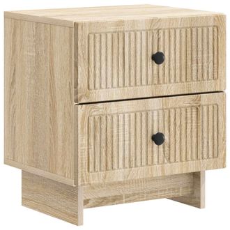 vidaXL Armario De Noche Con Caj&oacute;n Roble Sonoma 43 X 34,5 X 47,5 Cm Vidaxl