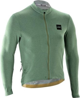 Leatt MTB Endurance 4.0 L/S Velotrikot f&uuml;r Herren | gr&uuml;n/oliv