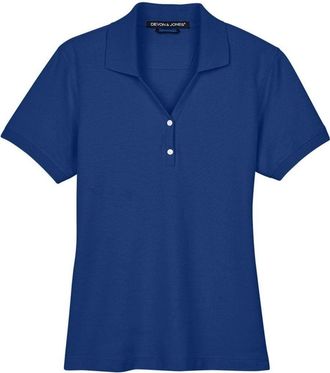 Devon & Jones Womens Pima Piqu Polo