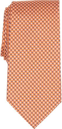 Brooks Brothers Neat Dot & Square Silk Blend Tie in Orange at Nordstrom Rack