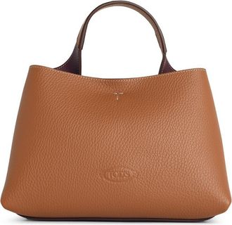 Tod's Tods Microtas van natuurlijk bruin leer