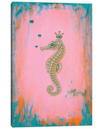 iCanvas Icanvas Halcyon Seahorse Wall Art