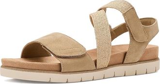 Easy Spirit Hillary Womens Sandals Light Natural : 7.5 W (D), Suede/Textile