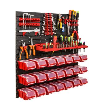 OEM Tablero De Herramientas Para Taller De 78x78 Cm + 21 Bandejas