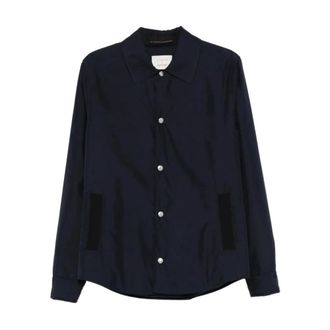 Incotex Heren, Jassen, Blauw, Maat: 2XL