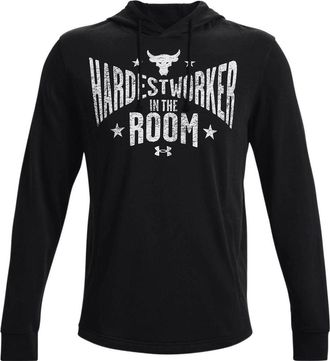 Under Armour Project Rock Terry Hoodie Black 1370458-001