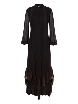 Philosophy di Lorenzo Serafini Timeless Neutrals Philosophy Dress With Classic Silhouette