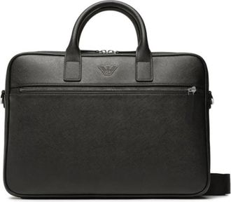Emporio Armani Laptoptas - Heren - Laptoptassen - Zwart - ONE Size - Tassen