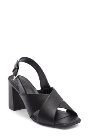 Nordstrom Rack Holland Heeled Sandal in Black at Nordstrom Rack, Size 8.5