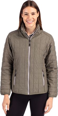 Cutter & Buck Rainier PrimaLoft Womens Eco Insulated Full Zip Puffer Jacket