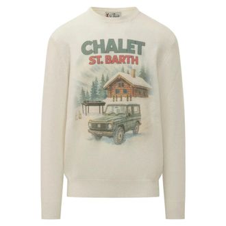 MC2 Saint Barth Maglione girocollo Heron - - Knitwear - Uomo - Bianco - XL