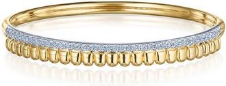 Kwiat Sirena Diamond Bangle in Two Tone White/yellow Gold at Nordstrom