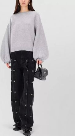 Rotate wide sleeve sweater