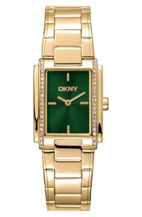 DKNY L 122 Bracelet Watch in Dark Green at Nordstrom