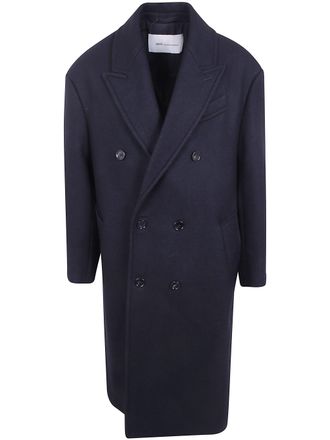 Ami Coat Double-Breasted Cozy Coat