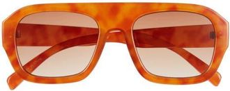 BP. Shield Sunglases in Orange Tort at Nordstrom