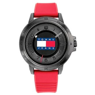 Tommy Hilfiger Mens Watch Quartz black Resin - One Size