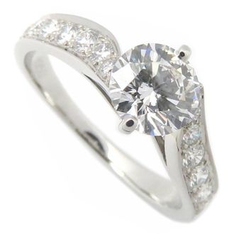 Van Cleef & Arpels Platinum 950 Band Ring (Pre-Owned)