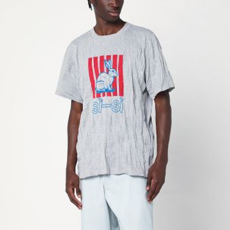 Bottega Veneta Crushed cotton printed jersey t-thirt