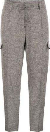 PESERICO Wool, Silk And Cashmere Jogger Trousers