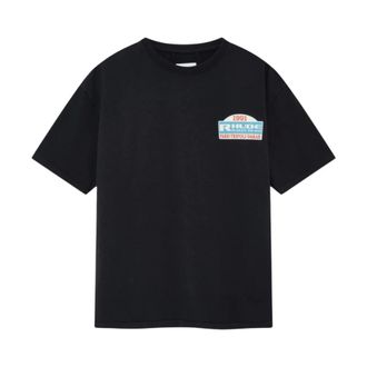 Rhude Uomo, Top, Nero, M, new