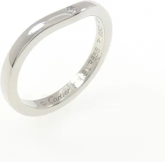 Cartier Platinum 950 Band Ring (Pre-Owned)