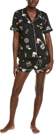 DKNY 2pc Short Sleeve Top & Boxer Sleep Set