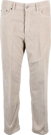Dondup Koons Jeans - Dames - Regular Fit Jeans - Beige - W28 - Katoen - Jeans