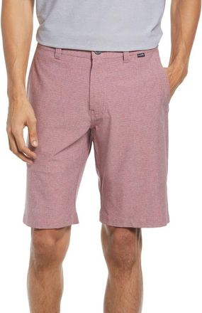 Travis Mathew Sand Harbor Shorts in Heather Garnet Rose at Nordstrom Rack, Size 30