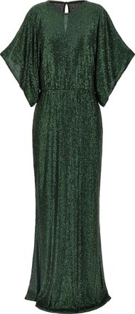 Norma Kamali Bicolor Polyester Long Womens Dress