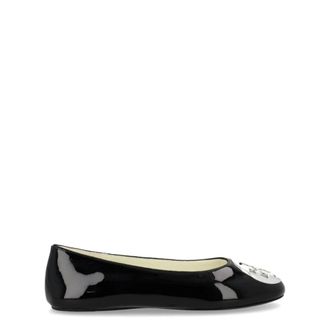 Tory Burch Schoenen, Dames, Zwart, 37 EU, Leer, Reva Ballet